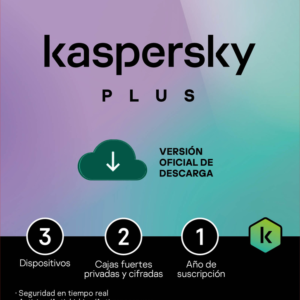 Kaspersky Antivirus Plus 3 Dispositivos 1 Año