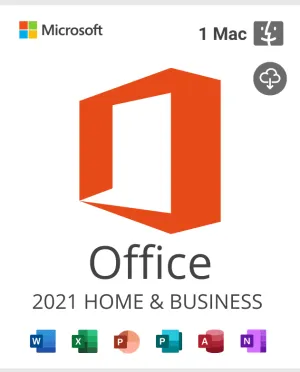 Microsoft Office Home and Business 2021 MAC (Mac OS)
