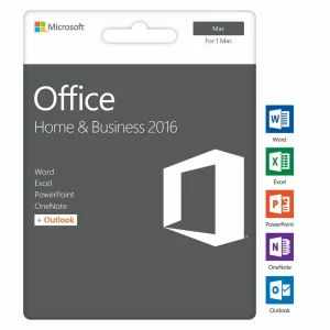 Office 2016 Hogar y Empresas Licencia Original Permanente 1 MAC