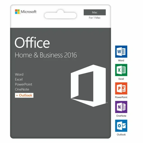 Office 2016 Hogar y Empresas Licencia Original Permanente 1 MAC
